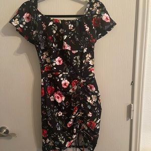 Beautiful Raunch Floral Body Forming Dress